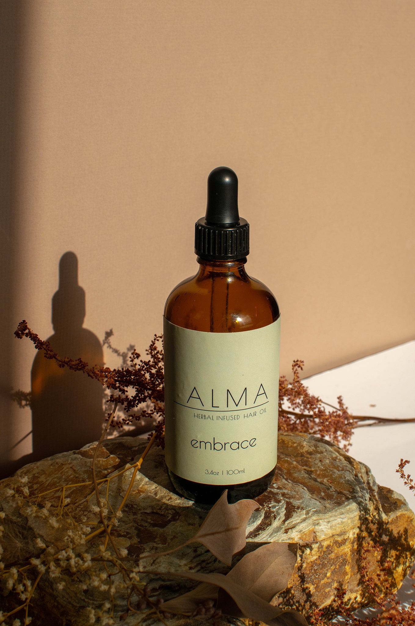 embrace - herbal infused hair oil